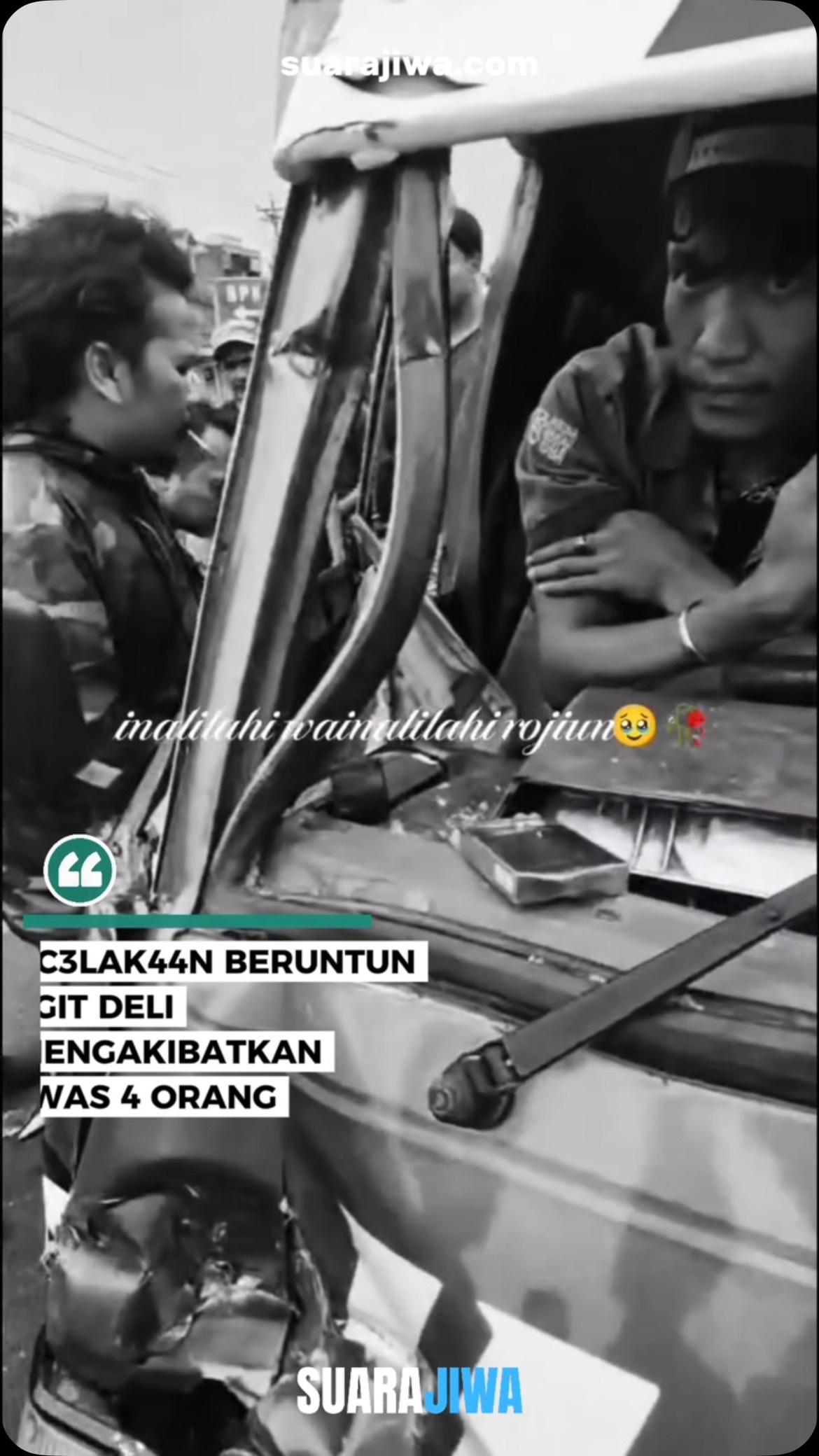Berawal dari Rem Blong, Tragedi Maut Terjadi di Jalur Sibolangit